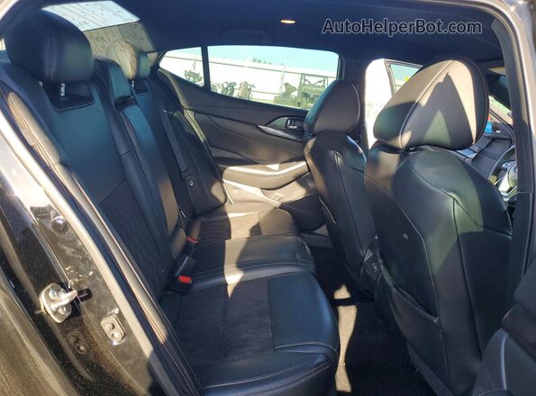 1N4AA6AV8KC360784 2019 NISSAN MAXIMA Black Вид задніх сидінь
