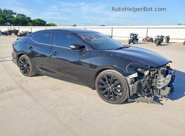 1N4AA6AV8KC360784 2019 NISSAN MAXIMA Black Передня права чверть