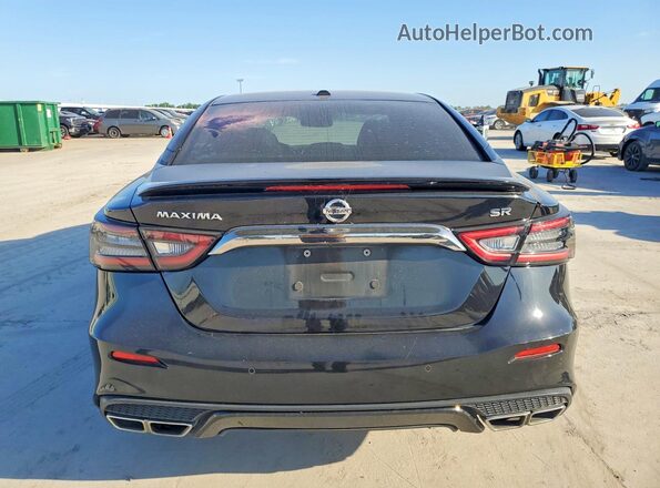 1N4AA6AV8KC360784 2019 NISSAN MAXIMA Black Вид ззаду