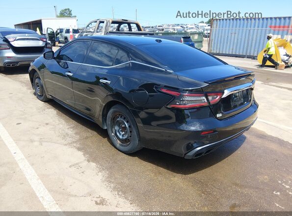 1N4AA6AV8KC365404 2019 NISSAN MAXIMA Black უკანა მარცხენა
