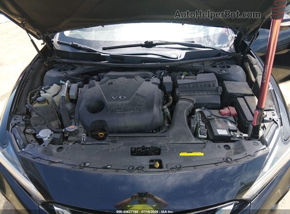 1N4AA6AV8KC365404 2019 NISSAN MAXIMA Black უკანა ხედი