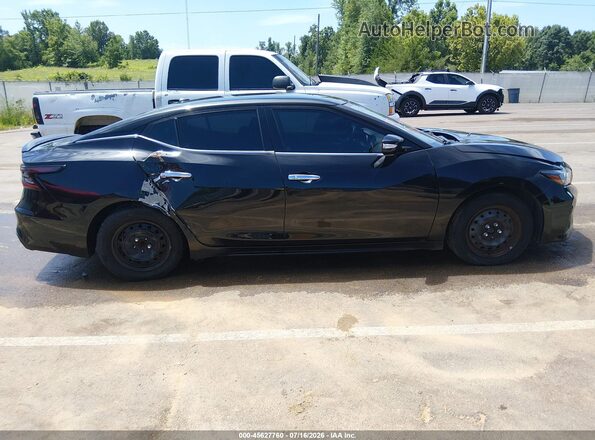 1N4AA6AV8KC365404 2019 NISSAN MAXIMA Black უკანა სალონის ხედი