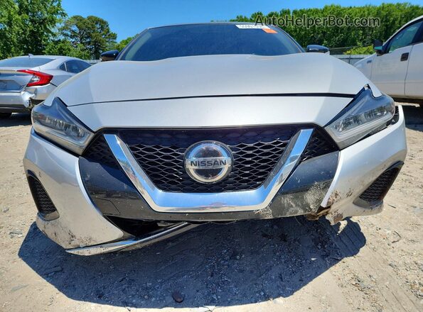 1N4AA6AV8KC366004 2019 NISSAN MAXIMA Silver Вид спереду