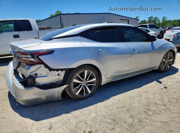 1N4AA6AV8KC366004 2019 NISSAN MAXIMA Silver Задня права чверть