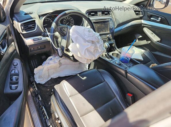 1N4AA6AV8KC366004 2019 NISSAN MAXIMA Silver Вид панелі приладів
