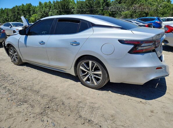 1N4AA6AV8KC366004 2019 NISSAN MAXIMA Silver Задня ліва чверть
