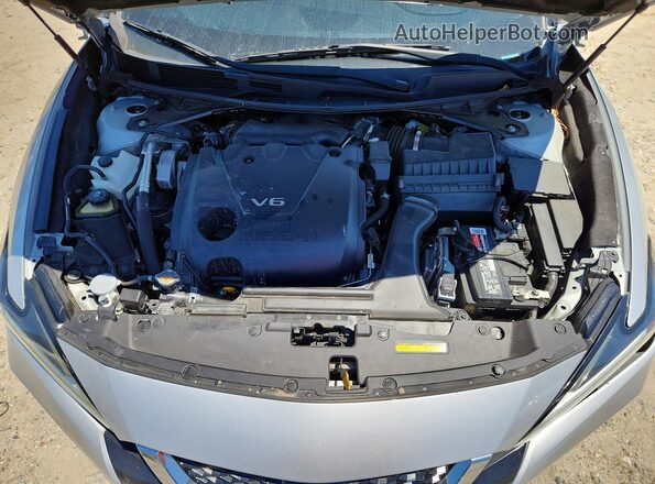 1N4AA6AV8KC366004 2019 NISSAN MAXIMA Silver Вид задньої частини салону