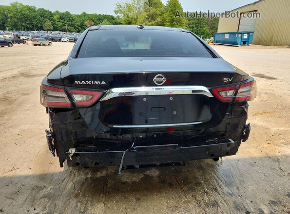1N4AA6AV8KC377102 2019 NISSAN MAXIMA Black Вид ззаду