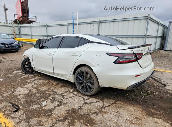 1N4AA6AV8KC384860 2019 NISSAN MAXIMA White Задня ліва чверть