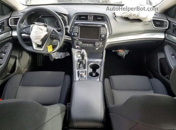 1N4AA6AV9KC363595 2019 NISSAN MAXIMA Gray წინა პანელის ხედი