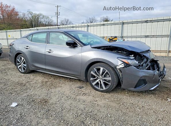 1N4AA6AV9KC363595 2019 NISSAN MAXIMA Gray წინა მარჯვენა