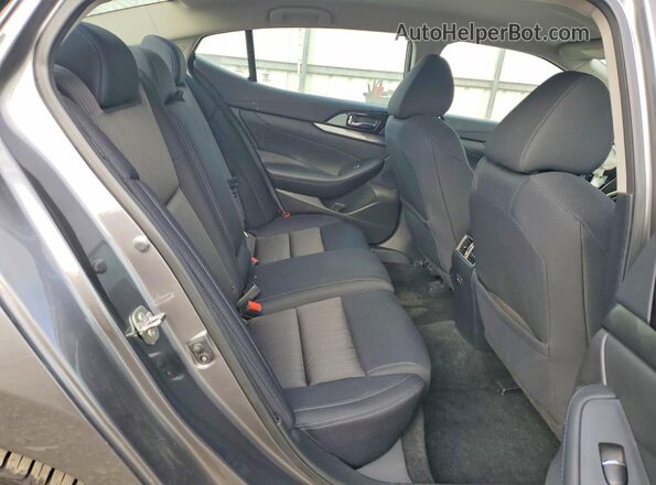 1N4AA6AV9KC363595 2019 NISSAN MAXIMA Gray უკანა სავარძლების ხედი