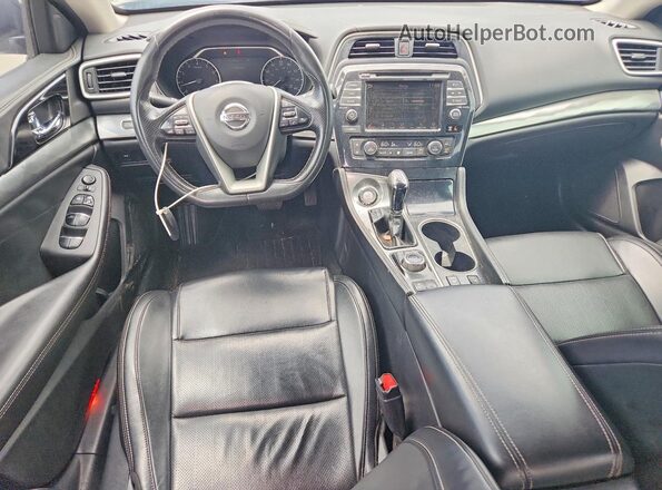 1N4AA6AVXKC370605 2019 NISSAN MAXIMA Black Vista del salpicadero