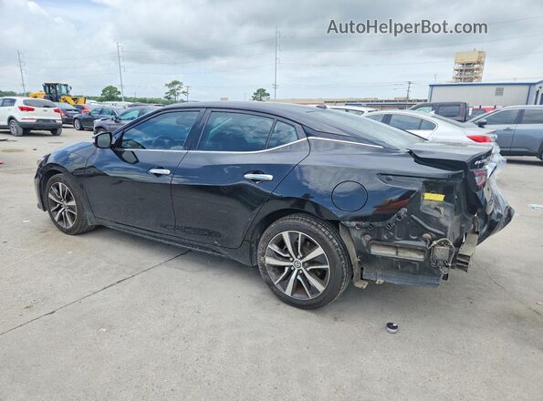 1N4AA6AVXKC370605 2019 NISSAN MAXIMA Black Trasero izquierdo