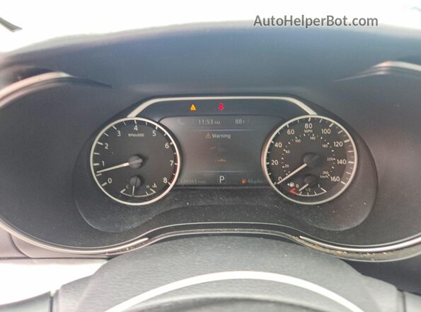 1N4AA6AVXKC370605 2019 NISSAN MAXIMA Black Vista del cuadro de instrumentos