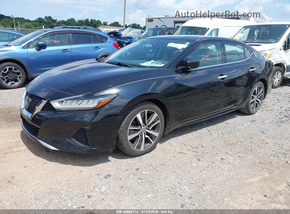 1N4AA6AVXKC379062 2019 NISSAN MAXIMA Black Передня ліва чверть