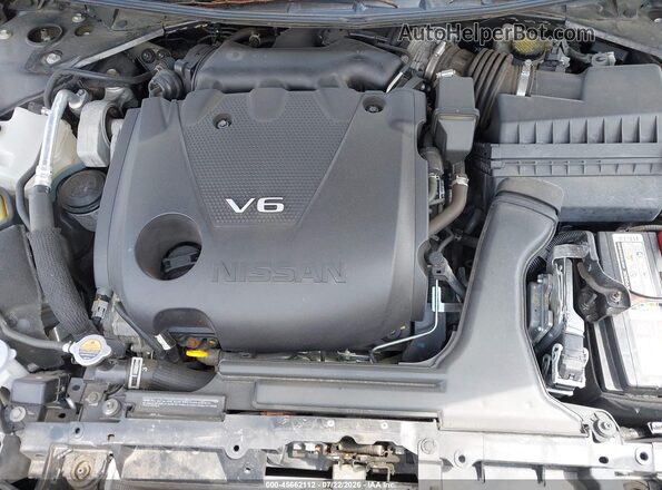 1N4AA6AVXKC379062 2019 NISSAN MAXIMA Black Вид ззаду