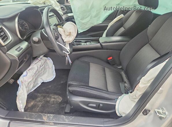 1N4AA6BV1LC360514 2020 NISSAN MAXIMA Silver Front interior view