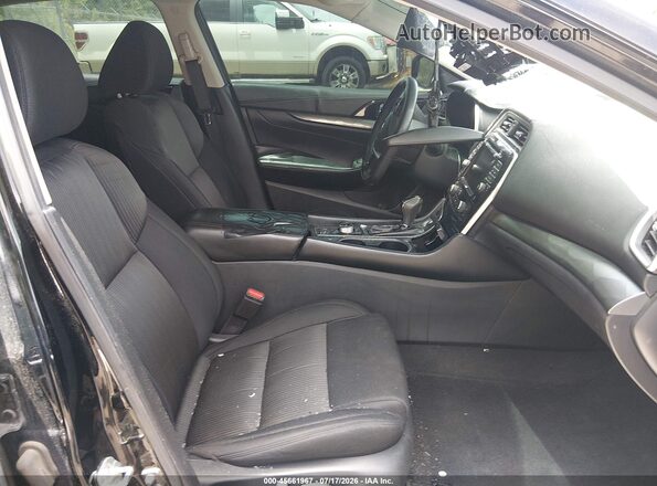 1N4AA6BV3LC377444 2020 NISSAN MAXIMA Black Front interior view