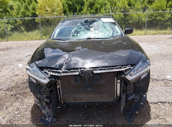 1N4AA6BV3LC377444 2020 NISSAN MAXIMA Black Rear interior view