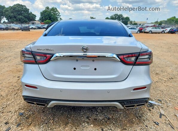 1N4AA6BV6LC378457 2020 NISSAN MAXIMA Silver Widok z tyłu