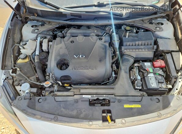 1N4AA6BV6LC378457 2020 NISSAN MAXIMA Silver Widok wnętrza z tyłu
