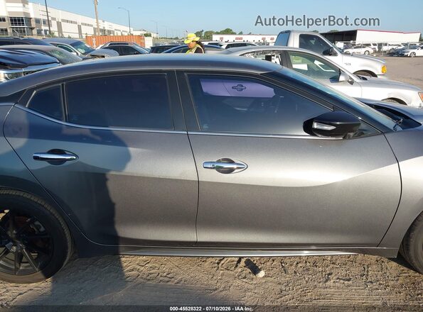 1N4AA6CV0LC360230 2020 NISSAN MAXIMA Серый Вид задней части салона