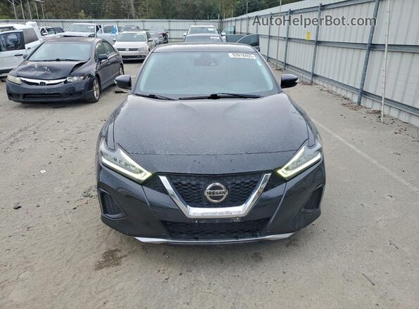 1N4AA6CV0LC374595 2020 NISSAN MAXIMA Black წინა ხედი