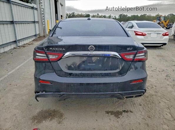 1N4AA6CV0LC374595 2020 NISSAN MAXIMA Black უკანა ხედი