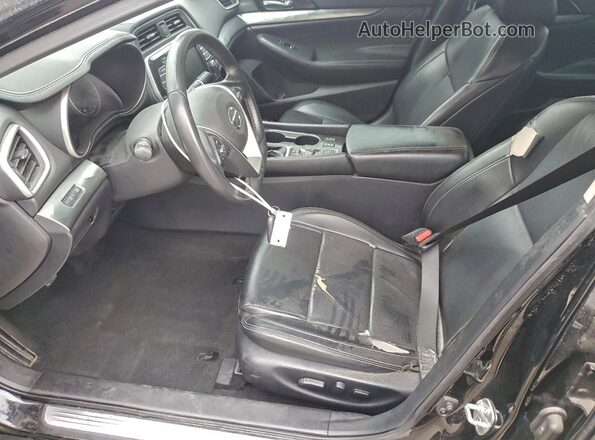 1N4AA6CV0LC374595 2020 NISSAN MAXIMA Black წინა სალონის ხედი