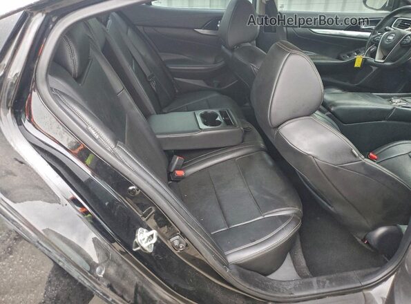 1N4AA6CV0LC374595 2020 NISSAN MAXIMA Black უკანა სავარძლების ხედი