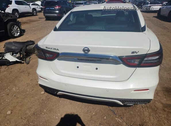 1N4AA6CV0MC509771 2021 NISSAN MAXIMA White უკანა ხედი