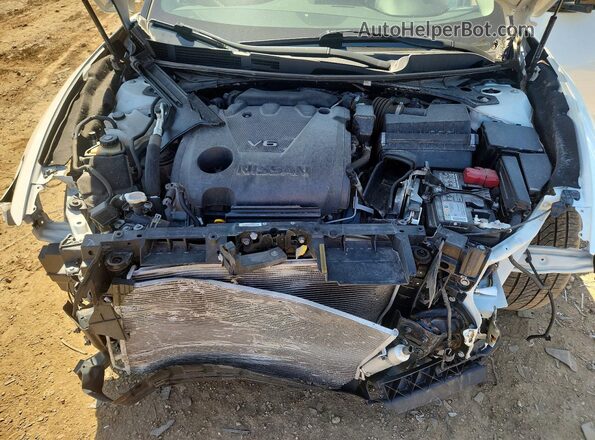 1N4AA6CV0MC509771 2021 NISSAN MAXIMA White უკანა სალონის ხედი