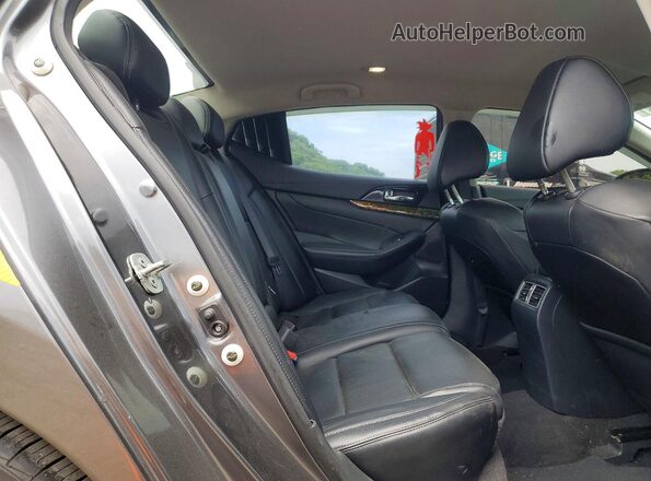 1N4AA6CV0PC511329 2023 NISSAN MAXIMA Gray უკანა სავარძლების ხედი