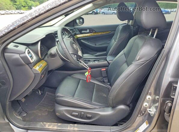 1N4AA6CV0PC511329 2023 NISSAN MAXIMA Gray წინა სალონის ხედი