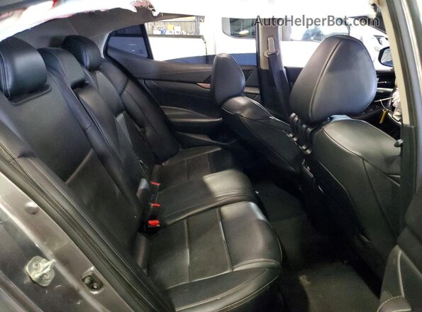 1N4AA6CV1MC504594 2021 NISSAN MAXIMA Gray Rear seats view