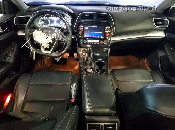 1N4AA6CV1MC504594 2021 NISSAN MAXIMA Gray Dashboard view