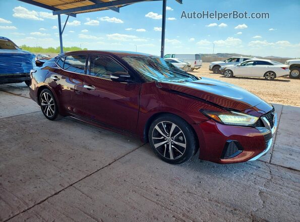 1N4AA6CV1MC510847 2021 NISSAN MAXIMA Burgundy Front right