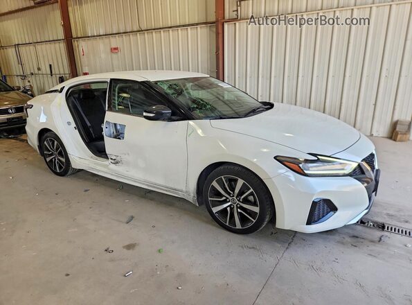 1N4AA6CV1MC515658 2021 NISSAN MAXIMA White Front right