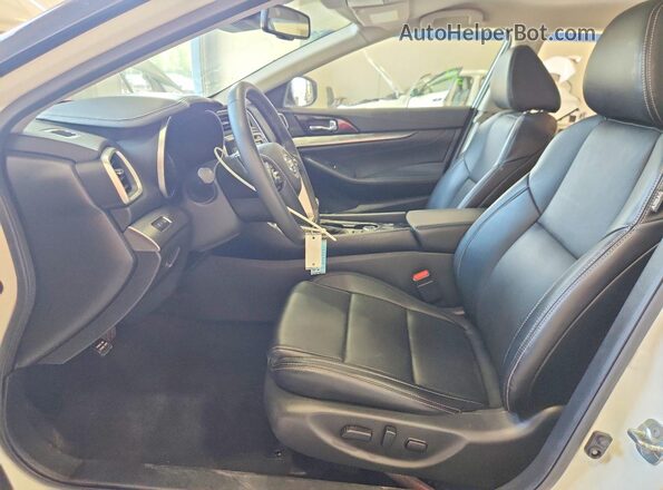 1N4AA6CV1MC515658 2021 NISSAN MAXIMA White Front interior view