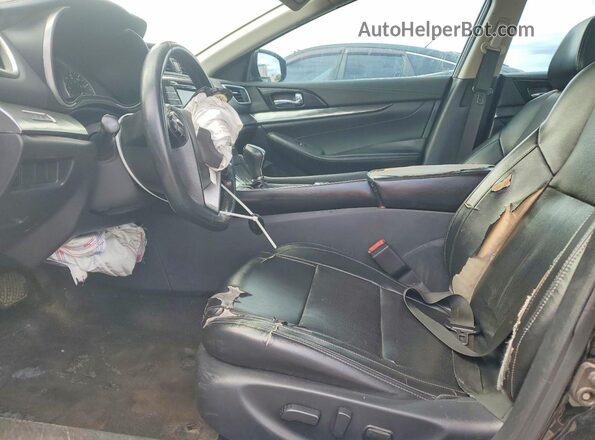 1N4AA6CV2LC374520 2020 NISSAN MAXIMA Black Вид салону спереду
