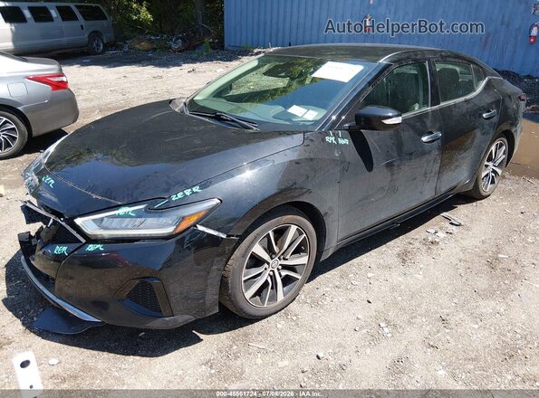 1N4AA6CV2MC507083 2021 NISSAN MAXIMA Black Front left