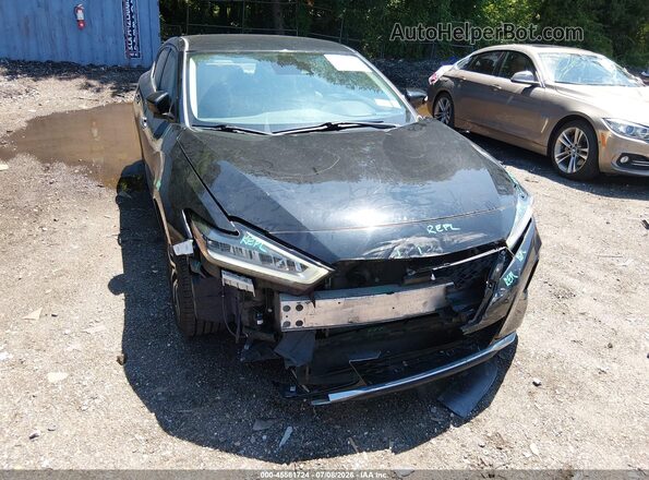 1N4AA6CV2MC507083 2021 NISSAN MAXIMA Black Front view