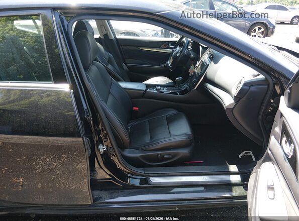 1N4AA6CV2MC507083 2021 NISSAN MAXIMA Black Front interior view