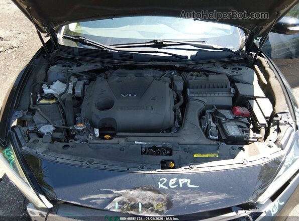 1N4AA6CV2MC507083 2021 NISSAN MAXIMA Black Rear view