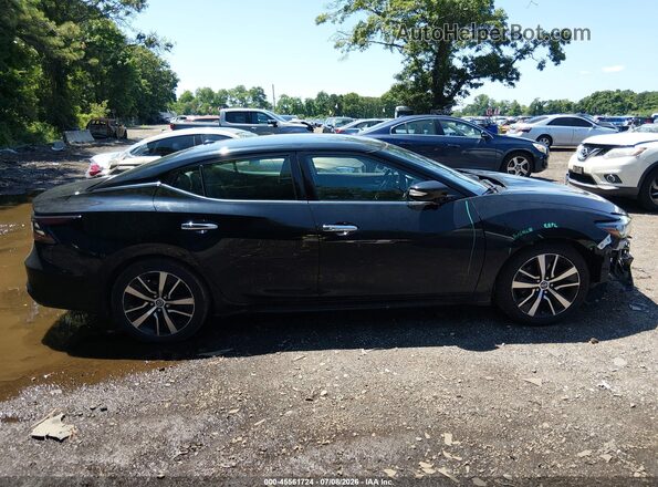 1N4AA6CV2MC507083 2021 NISSAN MAXIMA Black Rear interior view