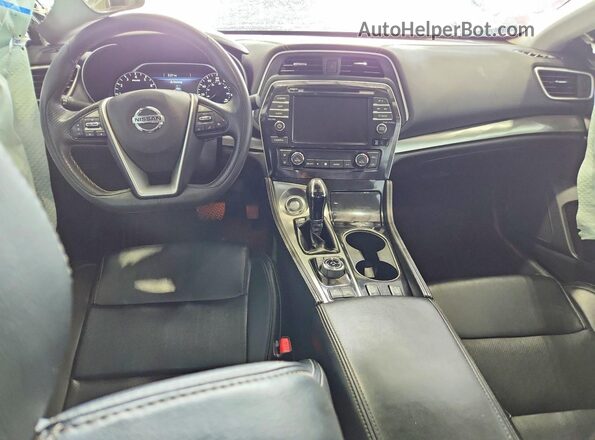 1N4AA6CV2NC501964 2022 NISSAN MAXIMA Black Dashboard view