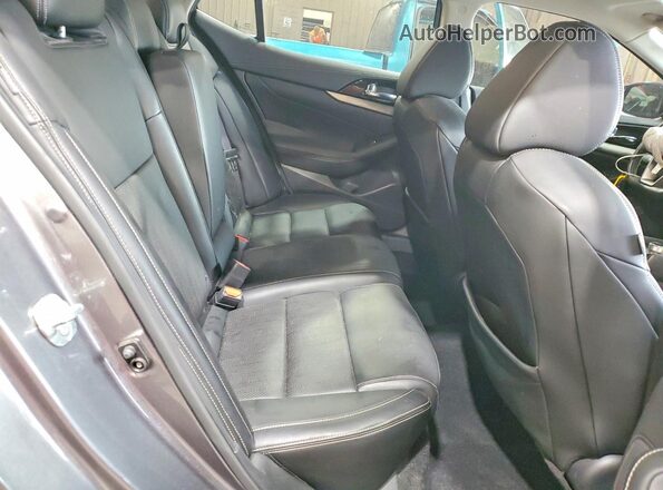 1N4AA6CV3LC371304 2020 NISSAN MAXIMA Gray Հետևի նստատեղերի տեսք