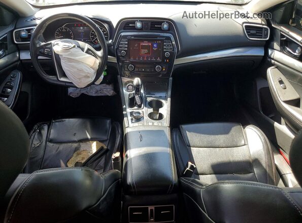 1N4AA6CV3MC509148 2021 NISSAN MAXIMA Blue Вид панелі приладів