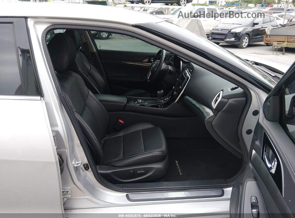 1N4AA6CV3MC513555 2021 NISSAN MAXIMA Silver Вид салону спереду